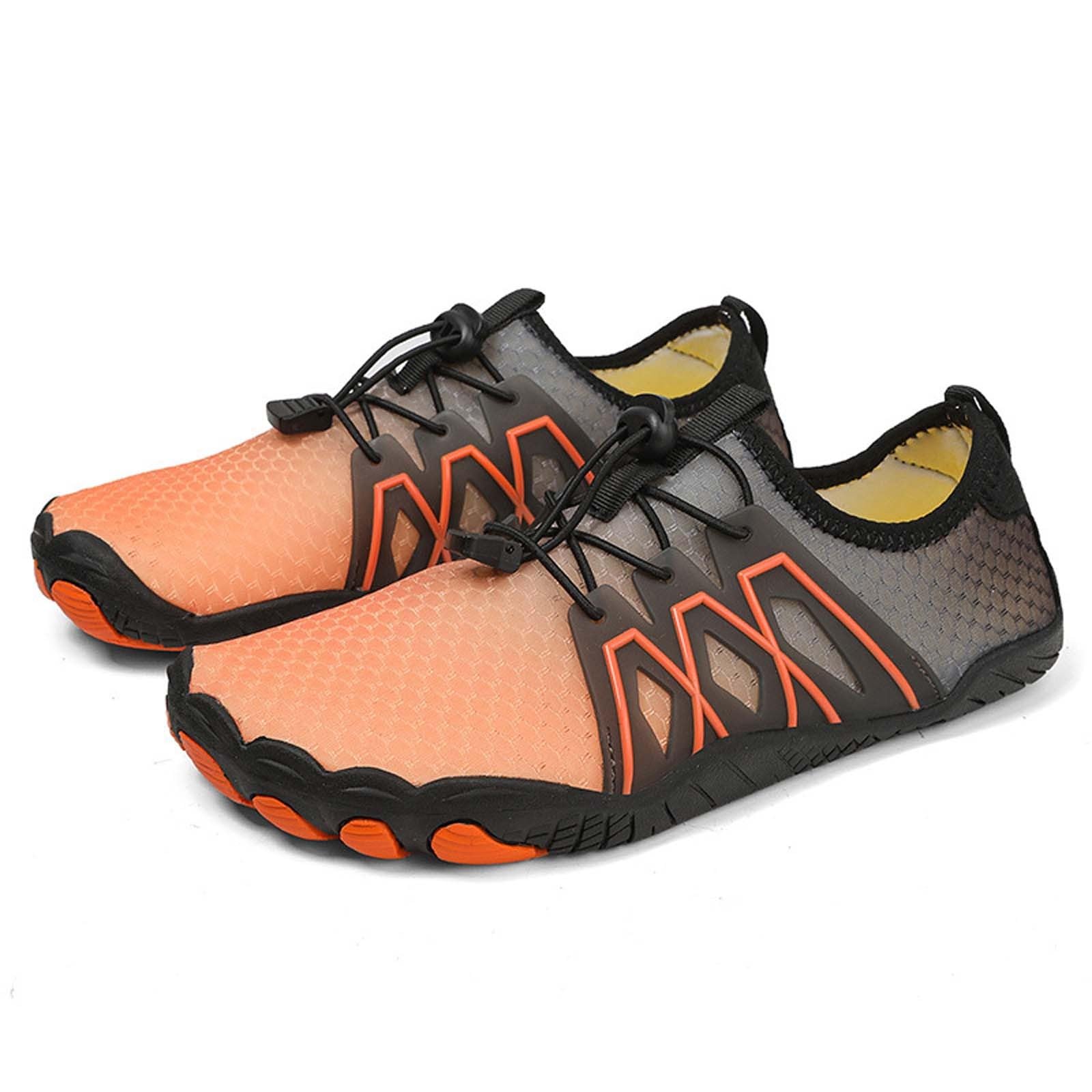 Scarpe da Scoglio Uomo per Entrare in Acqua Scarpette Calcio di Gomma Il Mare Donna Calzari Sub Acquatiche Roccia Spiaggia Scarpetta Sandali Ciabatte Scogli Fiume Piscina Plastica