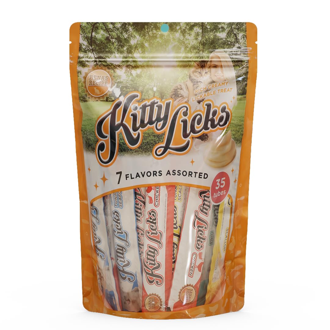 See full amazon price history chart for Rena Kitty Licks Creamy Lickable Cat Treats for All Life Stages, with 7 Assorted Flavours (Pack of 30 Tubes X 15g) Rena Kitty Licks Creamy Lickable Cat Treats for All Life Stages, with 7 Assorted Flavours (Pack of 30 Tubes X 15g) (B0C2CZTC4V) Amazon Price History, Amazon Price Tracker