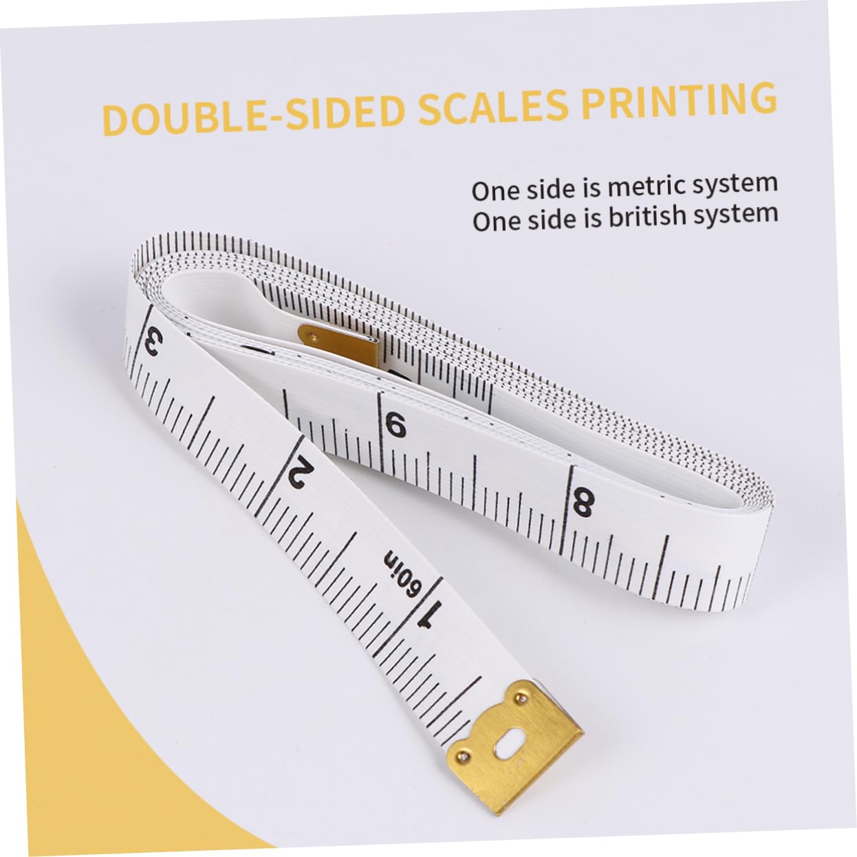 iplusmile 3 Sätze Mini Rundmaßband Set Maßband Weißes Maßband Präzises und Flexibles Messinstrument für Zuhause und Unterwegs Leicht und Tragbar Langlebig und Benutzerfreundlich
