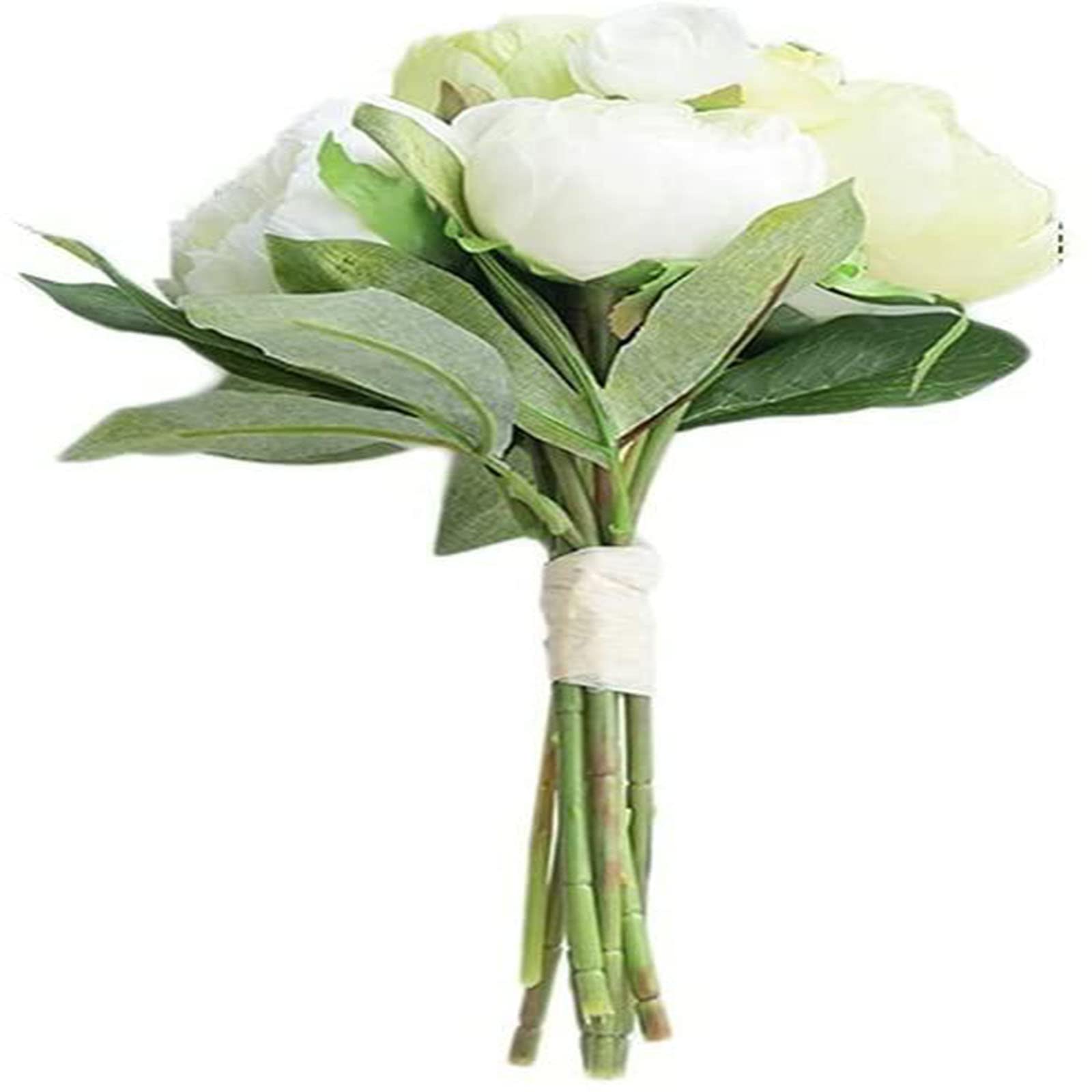 XDLEDMKIZ Artificial Flowers Simulation Peony Camellia Combination Plastic Flowers for Living Room Table Coffee Table Fake Flowers