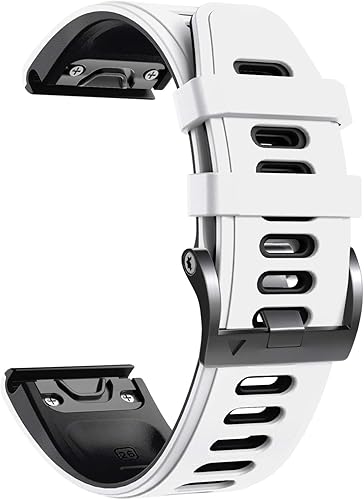 Miniatura 21 de NotoCity Compatible with Fenix 6X Watchbands Silicone Sport Watch Strap for Fenix 5X/5X Plus/Fenix 6X Pro/Fenix 7X/Fenix 3/Fenix 3 HR/Tactix/Descent