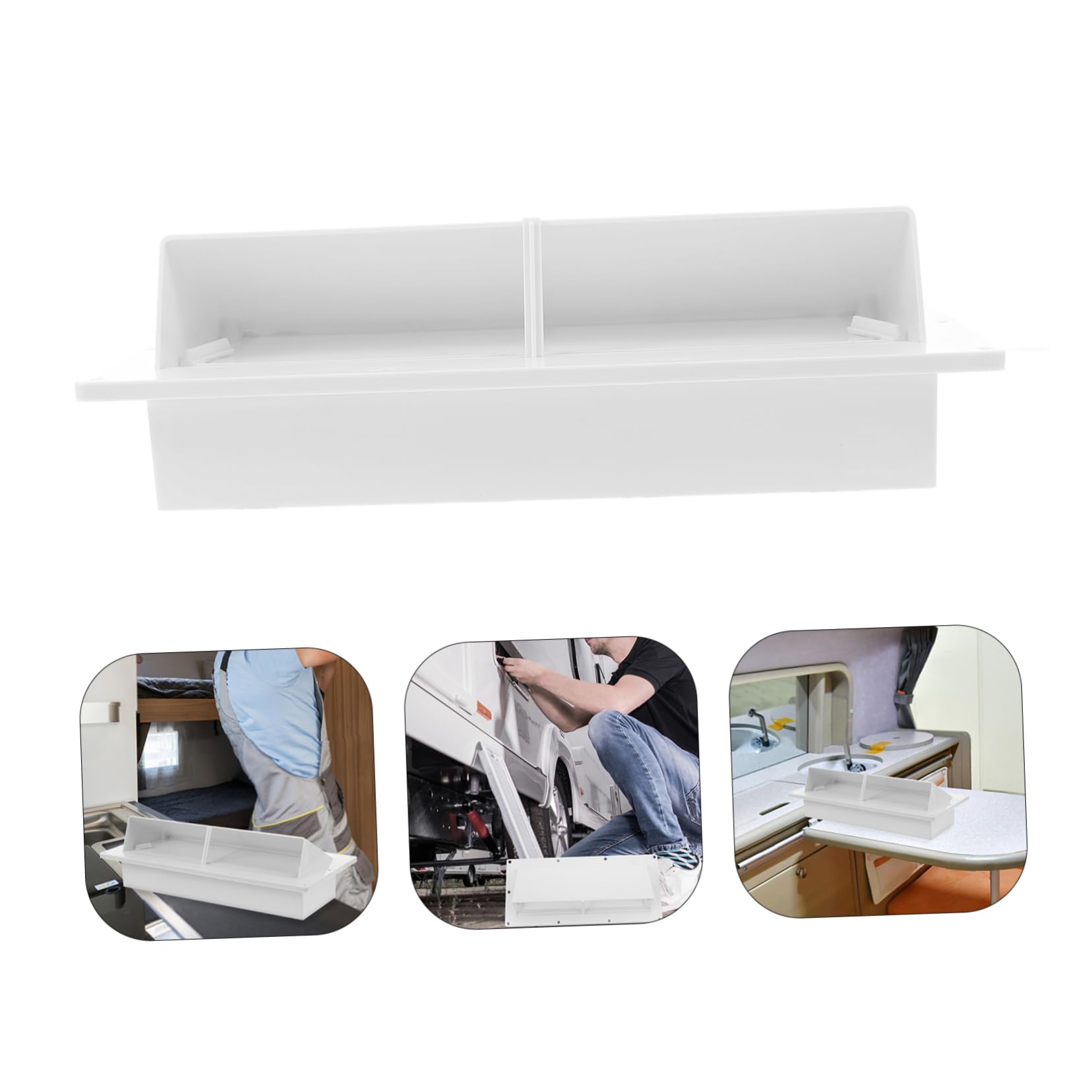 6piezas Tapa Ventilación para Campers Cubierta De Extractor para y Cocinas De RV Instalación y Material Resistente Accesorios De Reemplazo para Autocaravanas