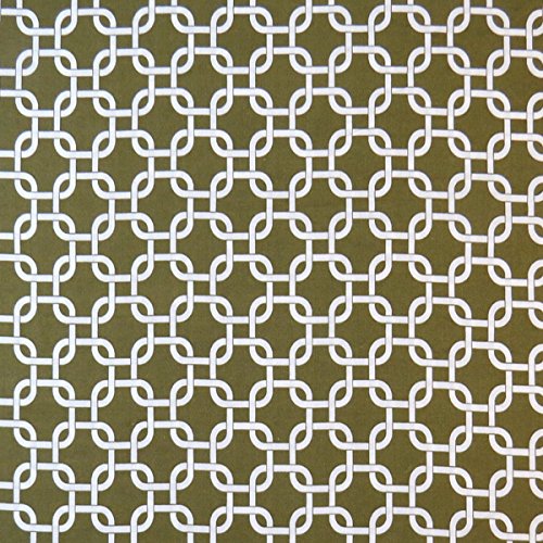 Miniatura 2 de SheetWorld Sábana bajera ajustable 100% algodón percal para cuna de viaje BabyBjorn luz de 24 x 42 pulgadas, eslabones salvia, fabricada en Estados