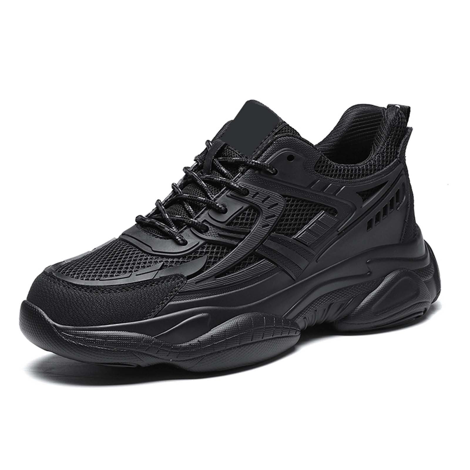 Genérico Zapatos de running de malla transpirable para hombre con tacón invisible 6/8 cm Taller Zapatos elevadores Hombre Casual para caminar, deporte o gimnasia