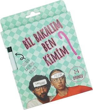 Bil Bakal m Ben Kimim?   Silinebilir Kalemli E lenceli Tahmin Oyunu 2 6 Oyuncu