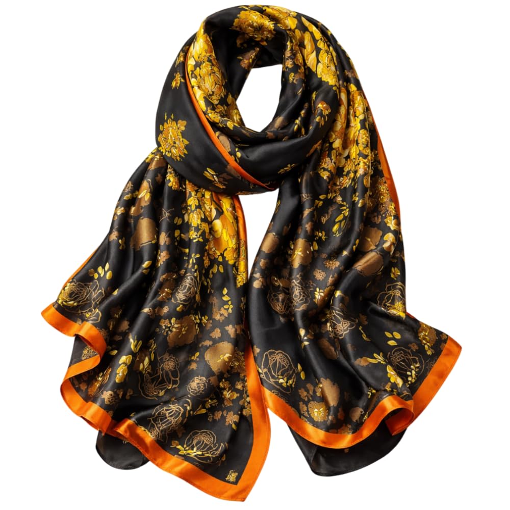 Buy SWANKY Silk Stoles & Scarf For Women & Girl Head Neck scarf