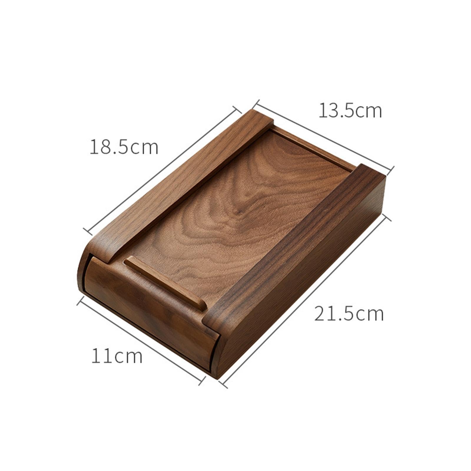 Este Organizador de cajones de Madera para Escritorio Ofrece Almacenamiento expandible para la Oficina y el hogar. Paquete de 5 Unidades. Medidas: 21,5 x 13,5 x 18,5 cm. Ideal para artículos