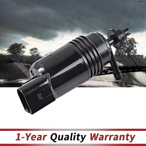 Vista 44 de OTUAYAUTO - Repuesto de bomba de limpiaparabrisas para Acura/Honda/Suzuki, Factory OE Style con ojal 89001132