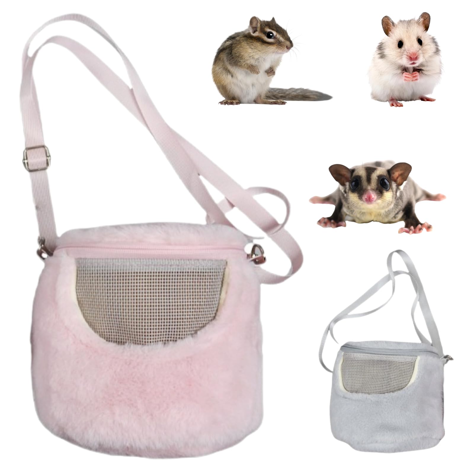 フクロモモンガポーチ　ピンク フクモモなかよしポーチ ☆ピンク おでかけ | モモンガ スタイル