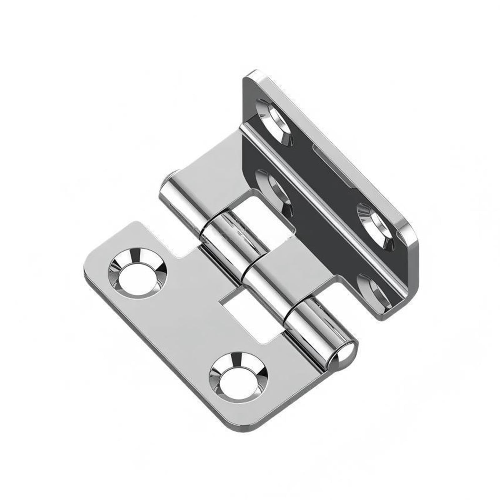 Bisagra de puerta reversible con cierre automático Bisagra Amortiguadora De Apertura Y Cierre Acero Inoxidable 5Uds 270 Grados