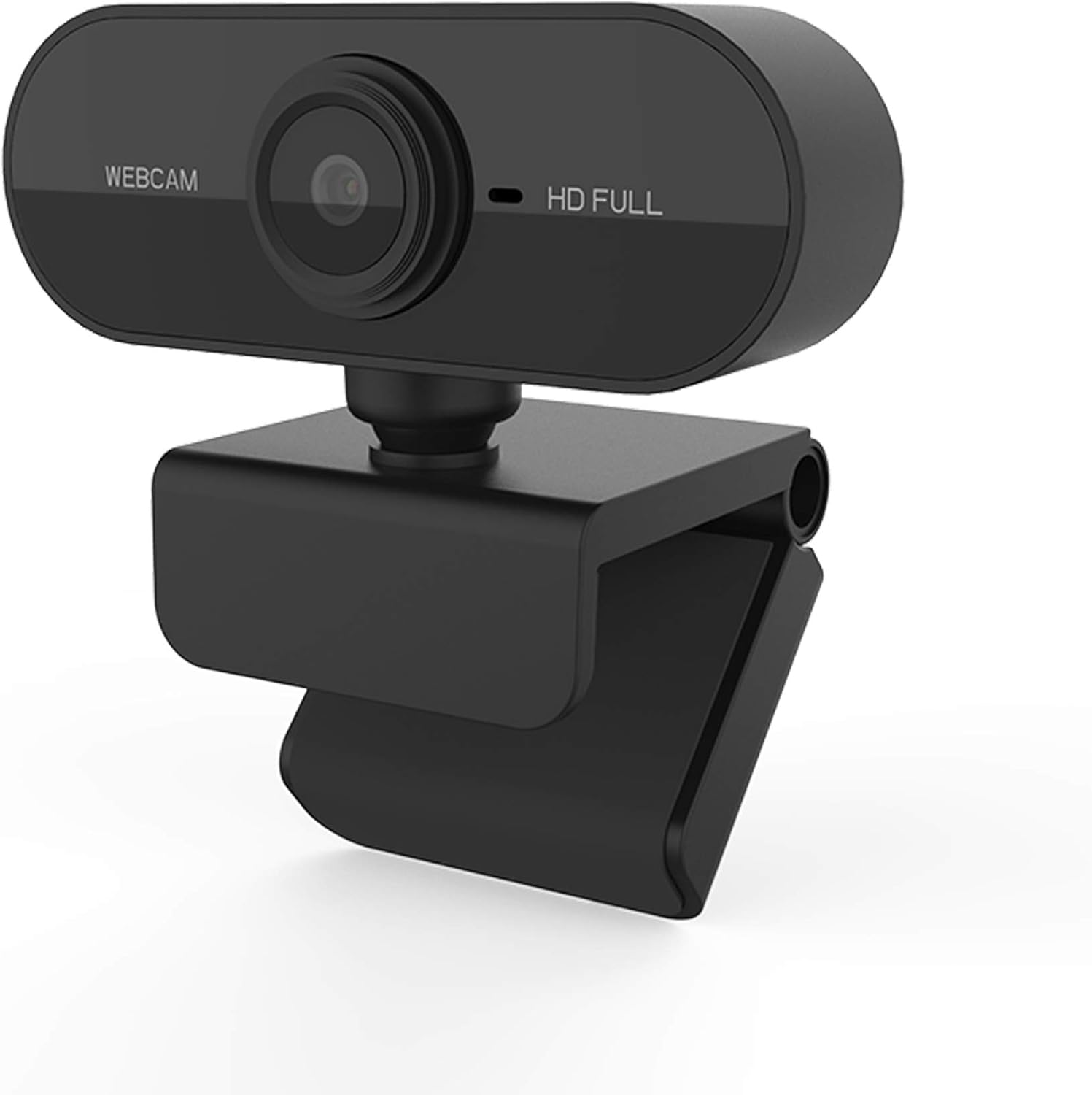 PRDECE Webcam PC 1080P Cámara Cámara Web Full HD 1080P Mini cámara Web con micrófono Cámaras USB giratorias para Mac Skype Youtube Android TV Computadora Cámara