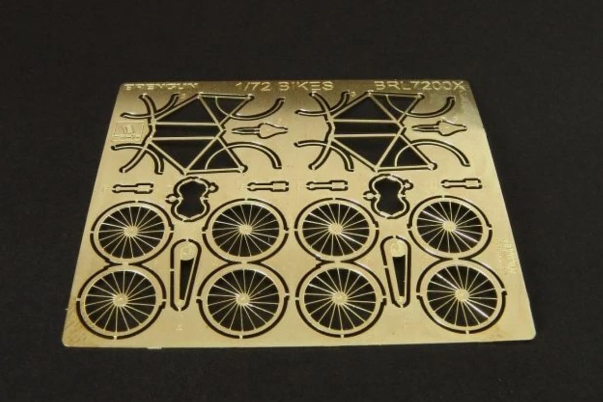 Brengun BRL72004 1/72 Bicycle (2pcs) photoetch Construction kit of Bike