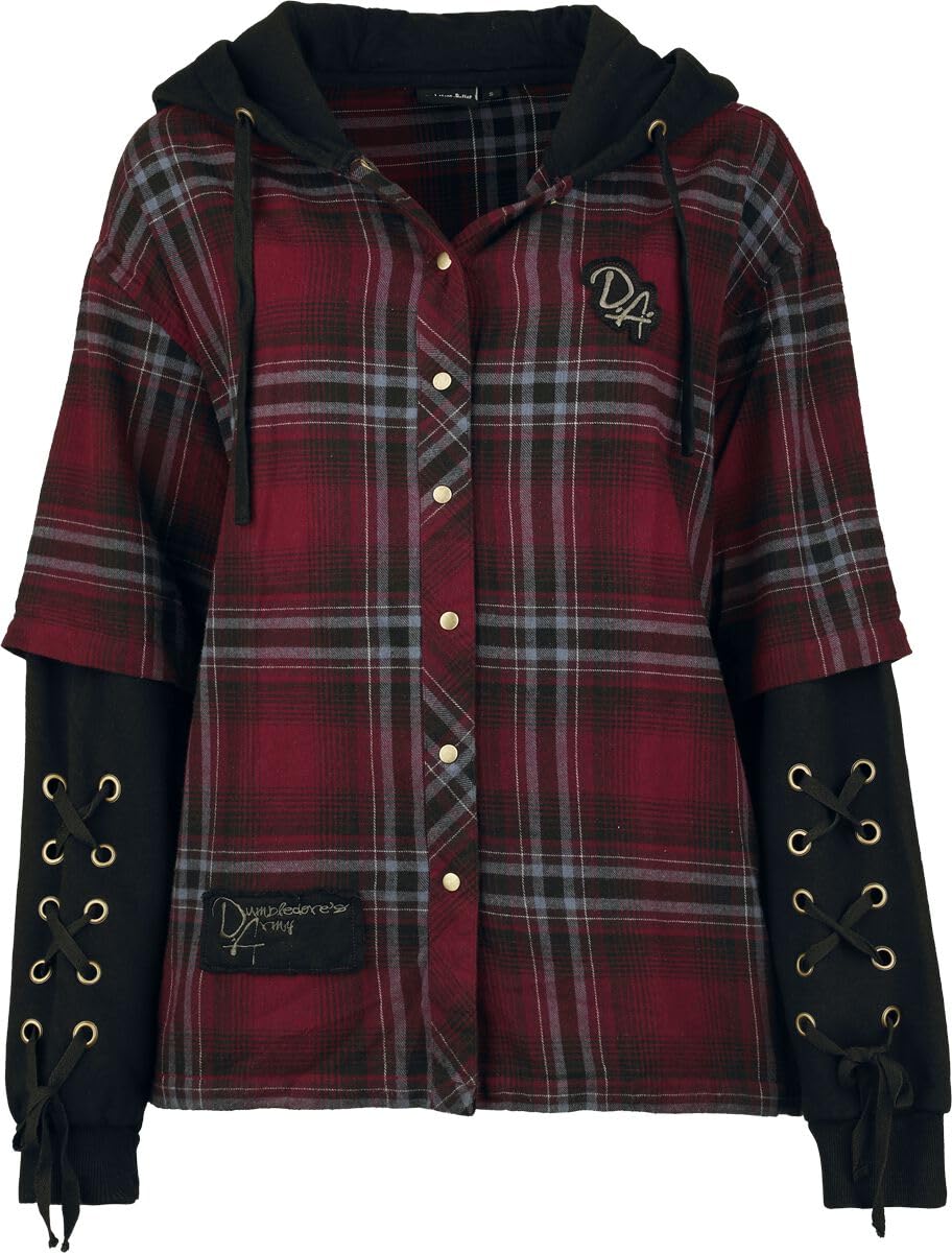 Harry Potter DA Grunge Collection - Dumbledore's Army Frauen Kapuzenjacke Multicolor