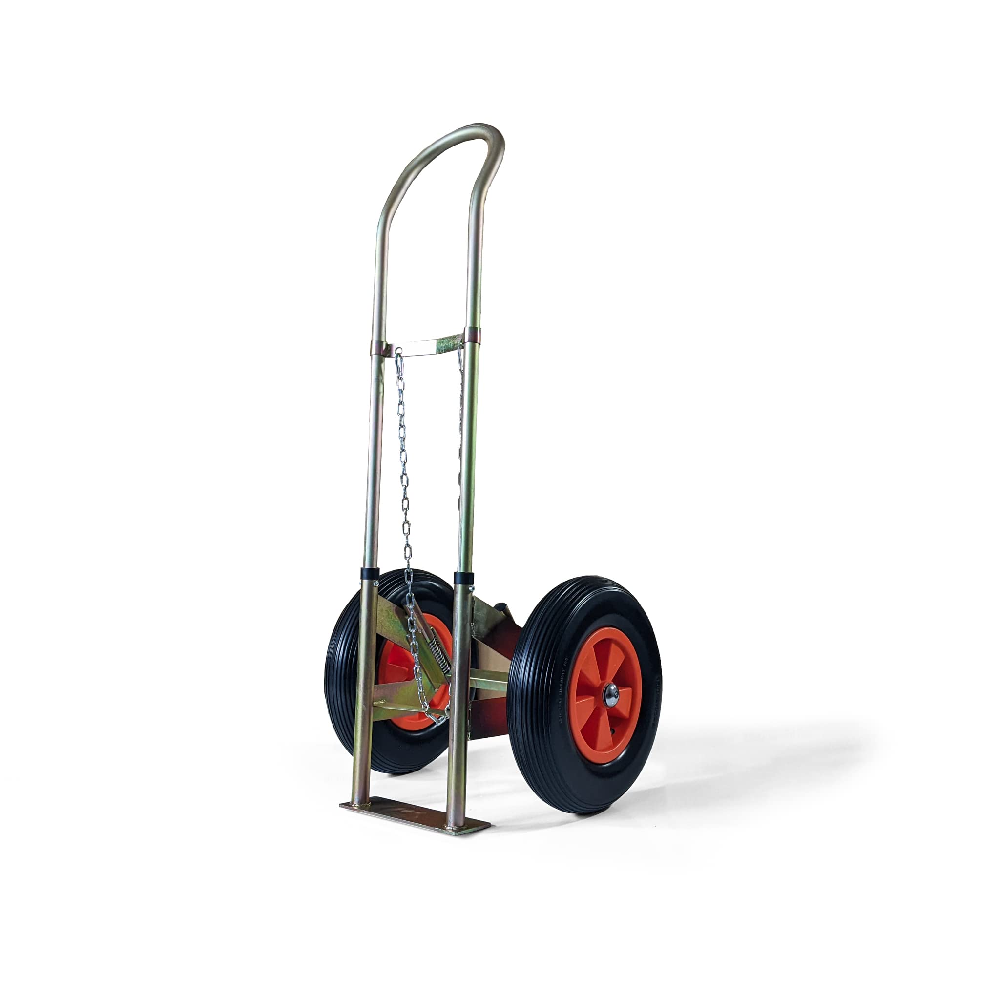 Buy Heavy Duty Cylinder Bottle Hand Truck Sack Trolley Safe working load 150KG Pivoted Lift