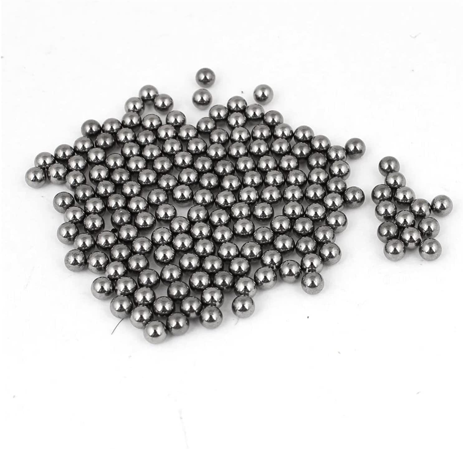 LHNBGTUIW Bearings Ball 200pcs High Precision G10 Dia 4.763mm Chrome Steel Bearing Balls