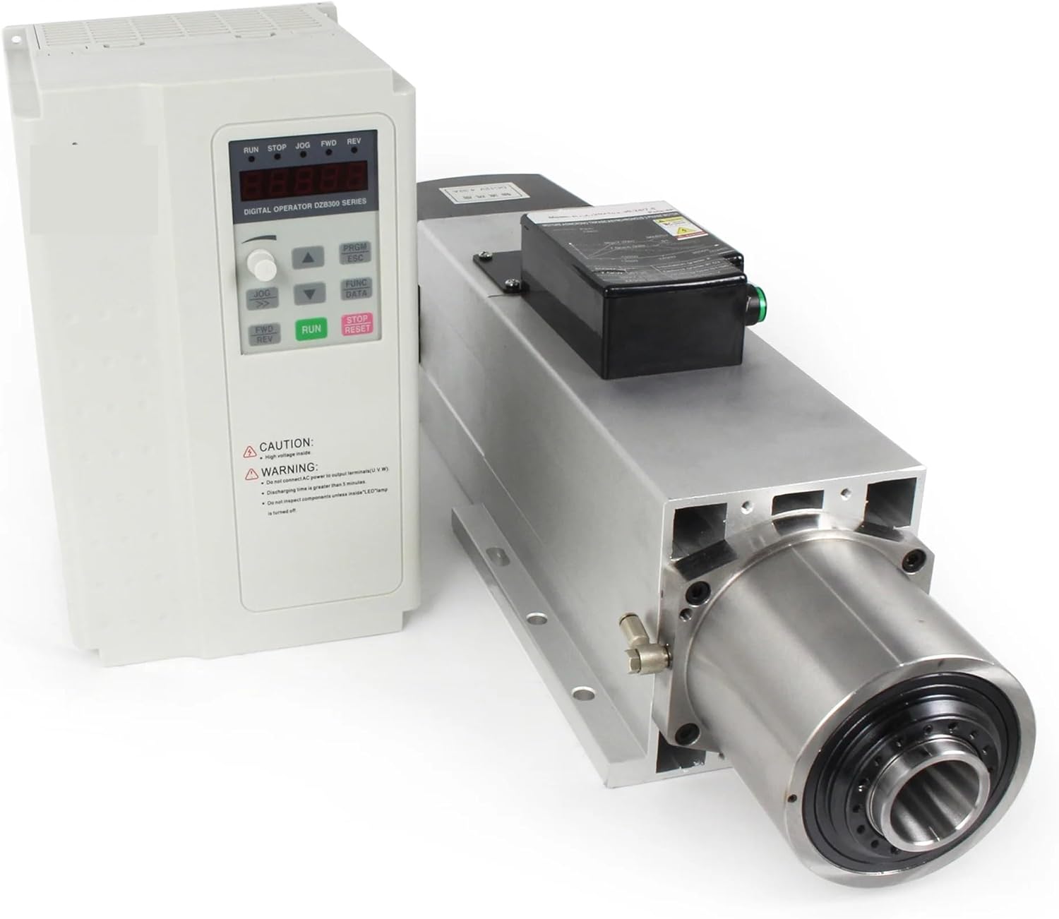 4.5KW 7.5KW BT30 Air Cooled Cooling for Metal Computerized Numerical Control Router Milling Kit Automatic Tool Change ATC Motor + FuLing Inverter(7.5KW Spindle kit,380V)