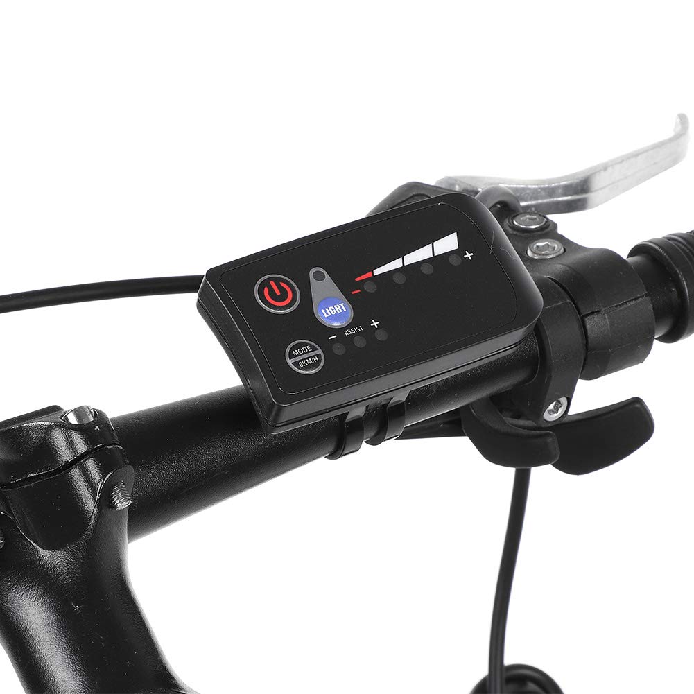 AYNEFY Bezszczotkowy kontroler silnika, 250 W/350 W, wodoszczelny panel wyświetlacza LED, rower elektryczny, skuter, zestaw bezszczotkowy kontroler (36 V)