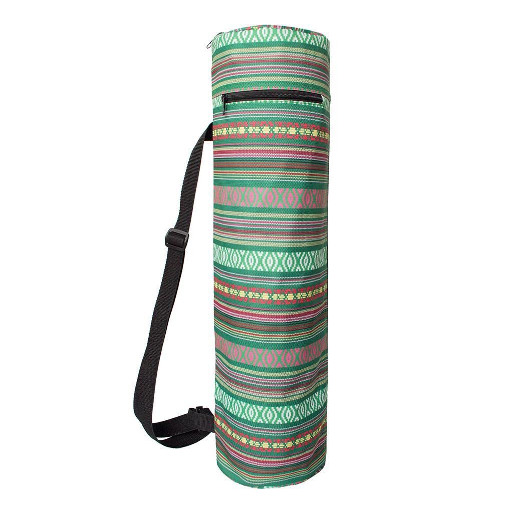 Torba na matę do jogi regulowany pasek na ramię z zamkiem błyskawicznym | materiał Oxford | mata do jogi z brudu, wody | łatwe przenoszenie i przechowywanie | 69 x 20 cm | torba na