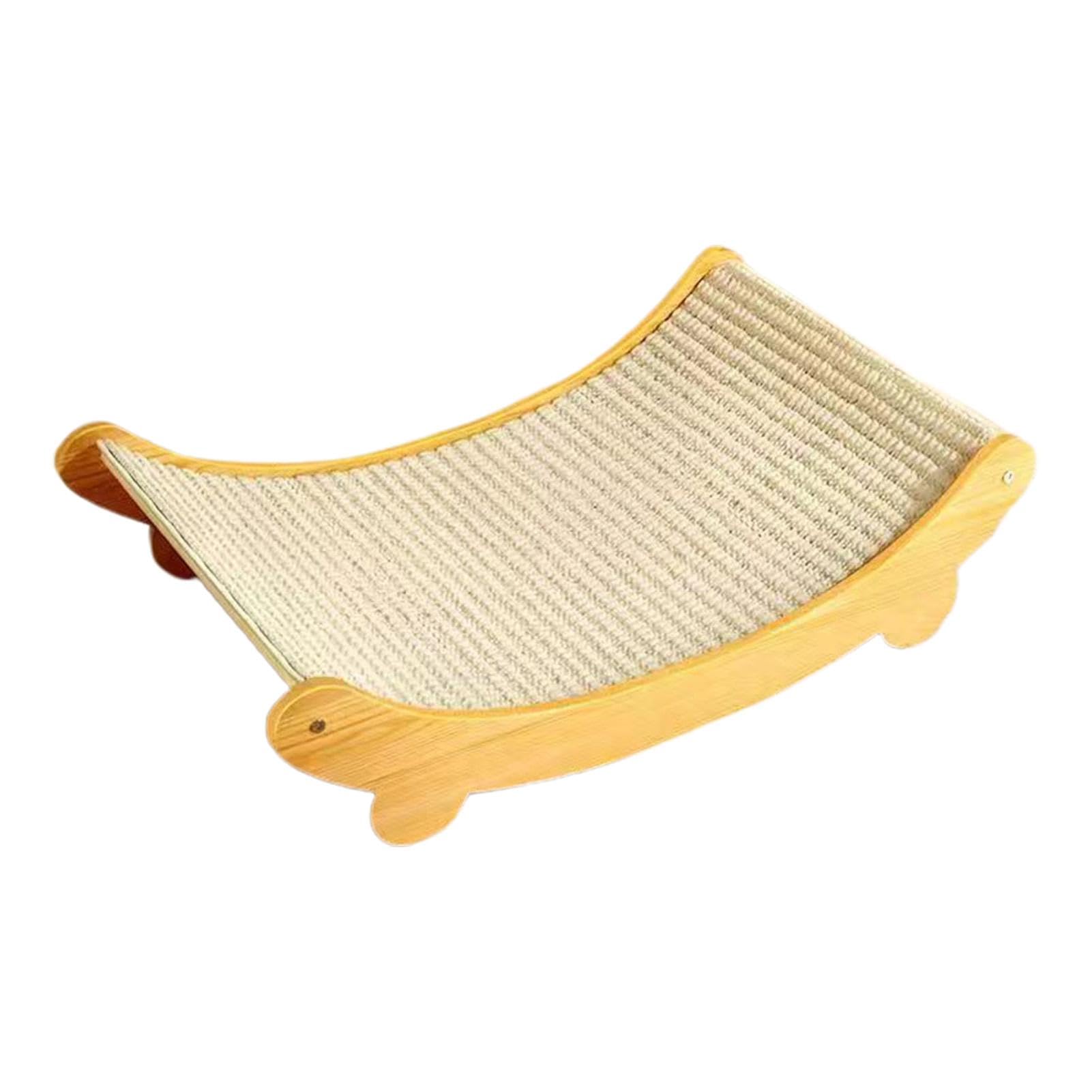 Ahuuen Sisal Cat Scratchers,Cat Scratching Sisal Pad Bed | Portable Cat Scratching Lounge Bed for Small Medium Cats and Pets