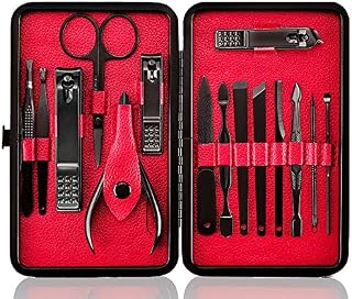 Keiby Citom Professional Stainless Steel Nail Clipper Travel & Grooming Kit Nail Tools