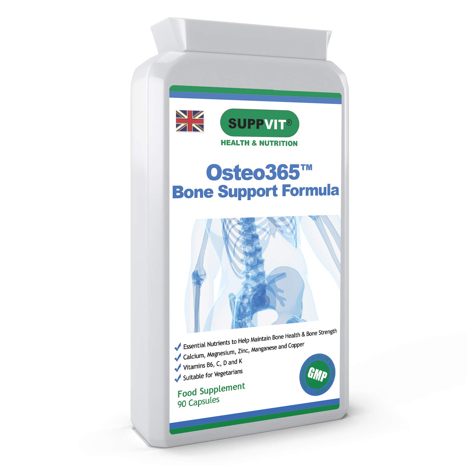 Buy Osteo365 Bone Support Formulation Key Vitamins & Minerals for