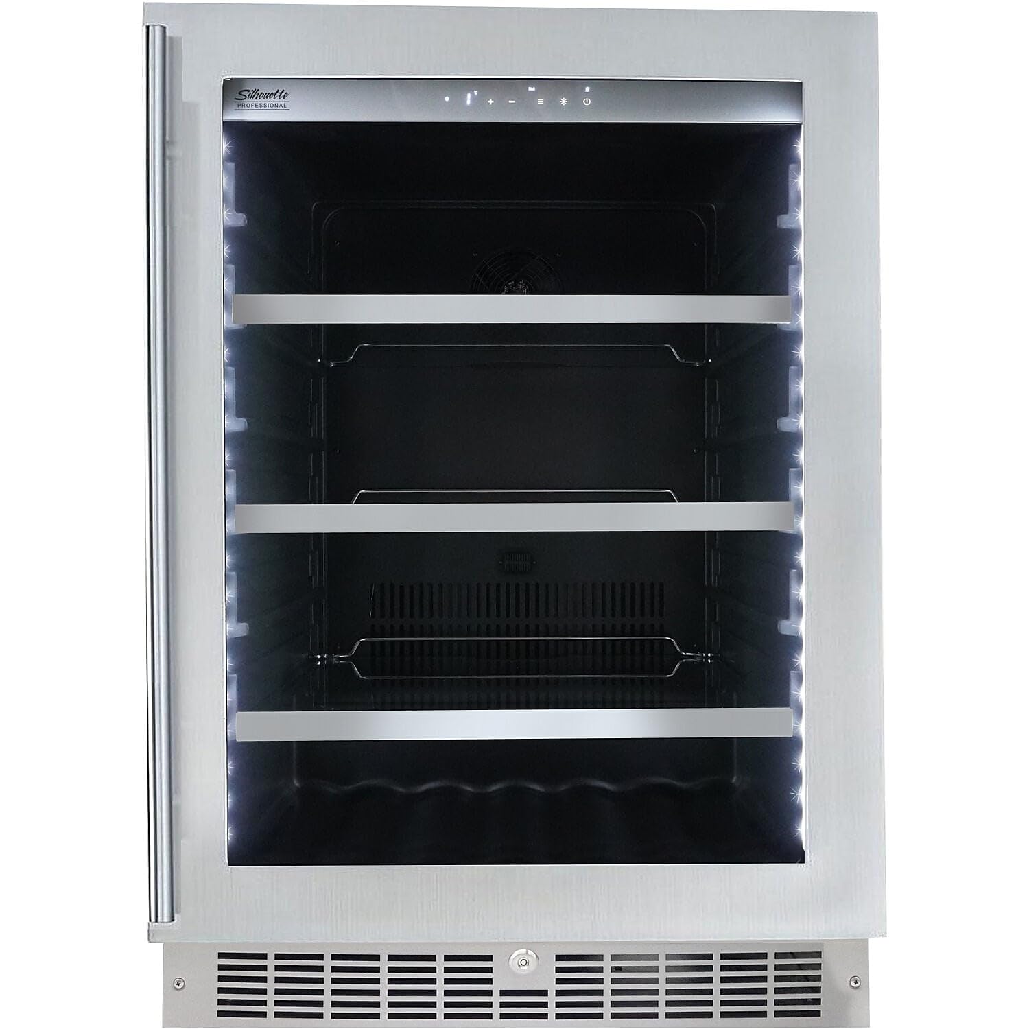 Danby Silhouette Saxony 24" Stainless Steel Single Zone Beverage Center on Fridge.com