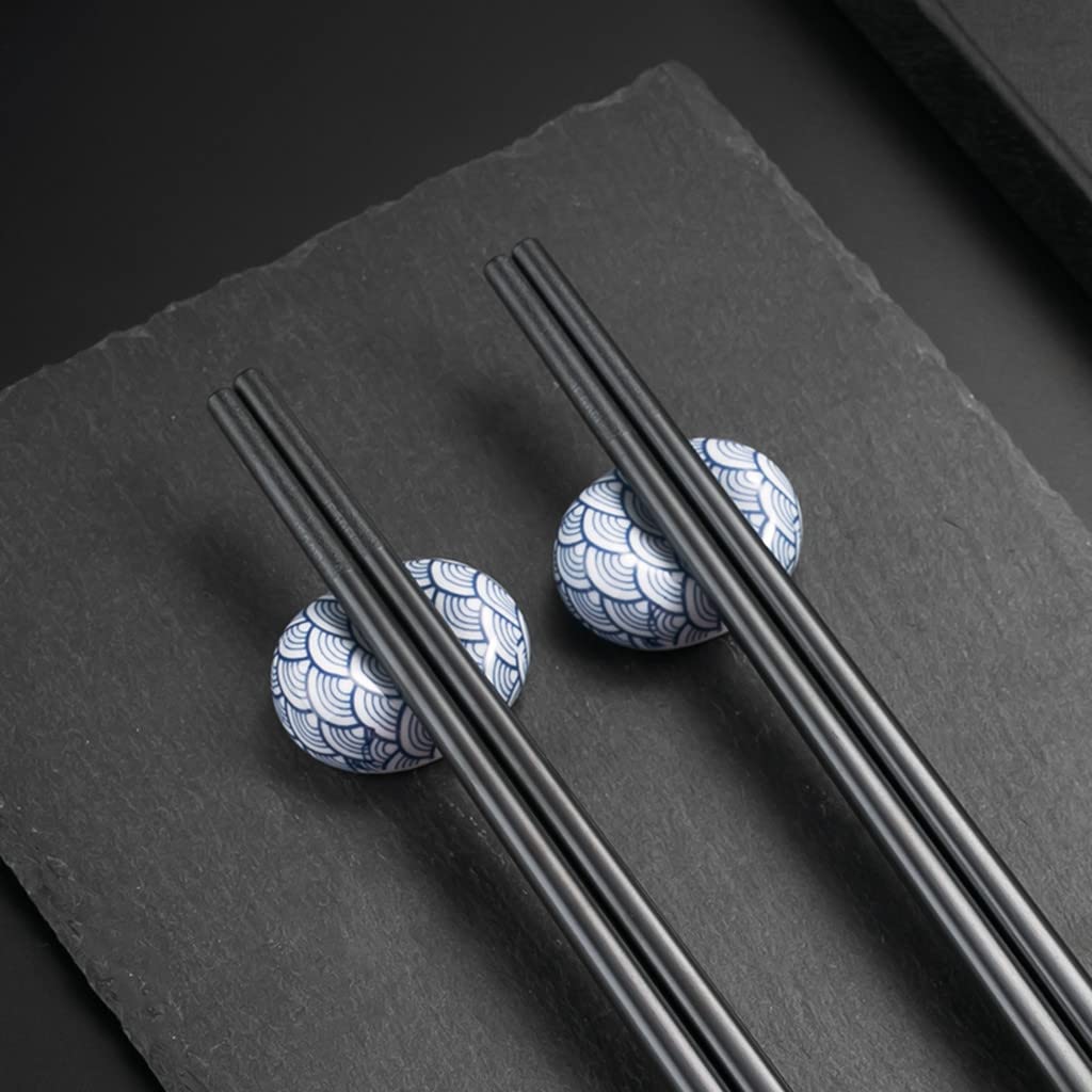 Poggia Bacchette A Forma Di Cane - Set Da 6 In Lega Di Zinco Per Cucina E Ristorante - Foto 4