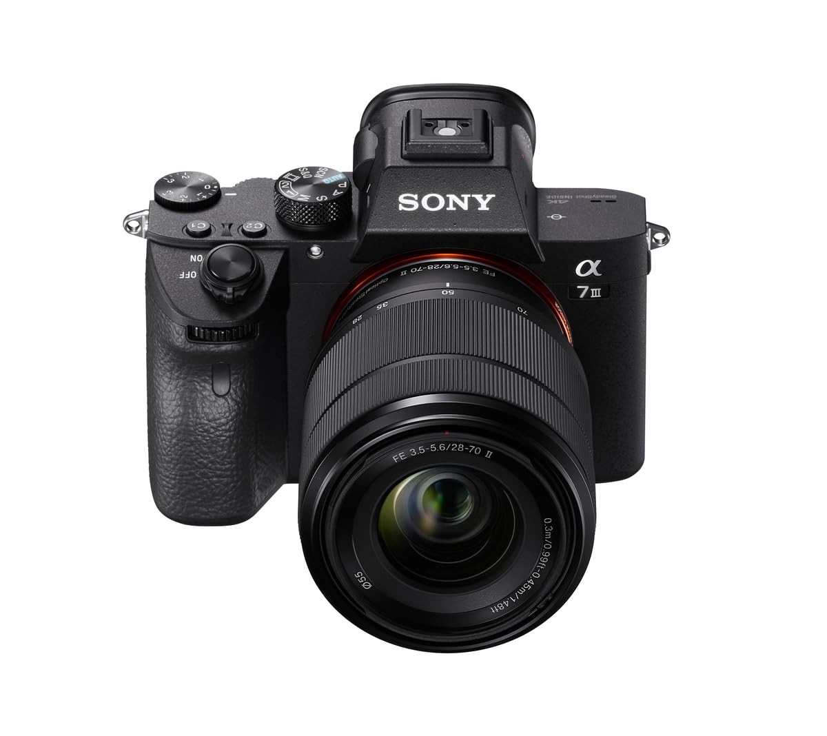 Sony Black A7 Iii Mirrorless Camera With Fe 28-70Mm F3.5-5.6 Oss Ii Lens In