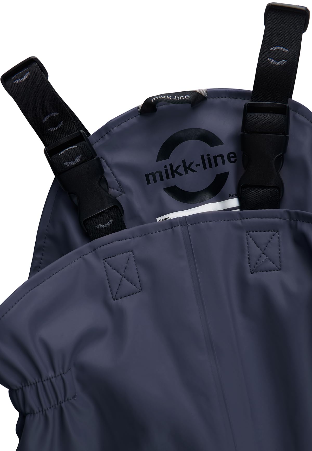 Mikk-line Pantalones de lluvia para bebé, impermeables y resistentes al viento, para niñas y niños, ideales para la lluvia y el barro, pantalones de barro para niños con tirantes ajustables