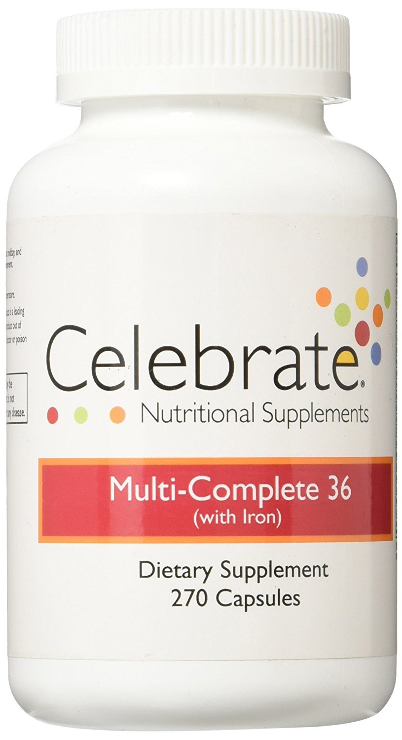 Celebrate Multi-Complete with Iron Capsule 270 Count