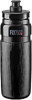 Elite Fly Tex 750ml Cycling Water Bottle - Ultra-Lightweight 54g, BPA-Free, Textured Grip for Road MTB Gravel Bikes - Black