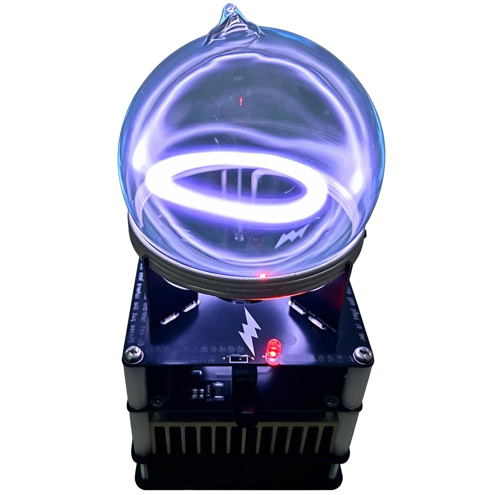 VILA SMO Plasma Ring Lamp, Inert Gas Luminescent Sphere, Diameter 9cm, Featuring Magnetic Field Excitation Technology, Suitable for Home Decoration, Education, And Emergency Signals