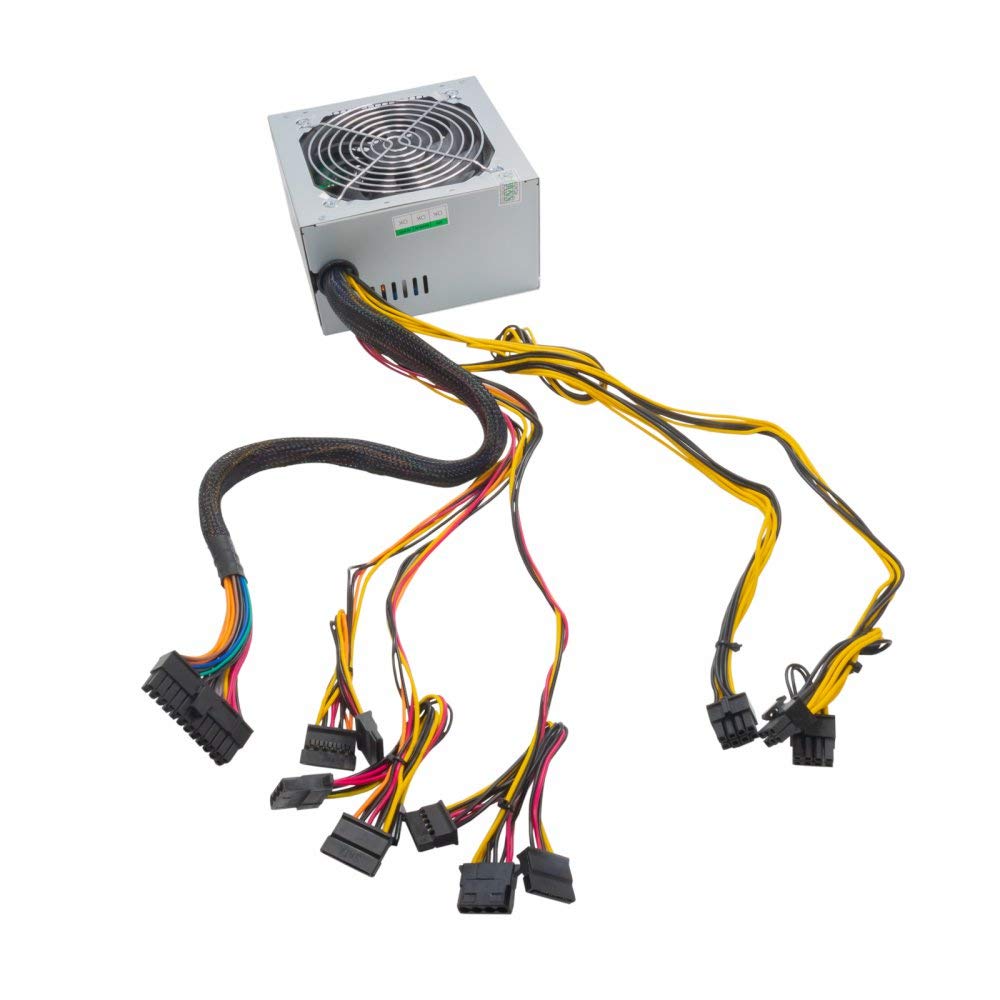 Zasilacz ATX 950W Akyga AK-B1-950 P4+4 PCI-E 6 pin i 6+2 pin 5x SATA 2x Molex APFC FAN 12cm