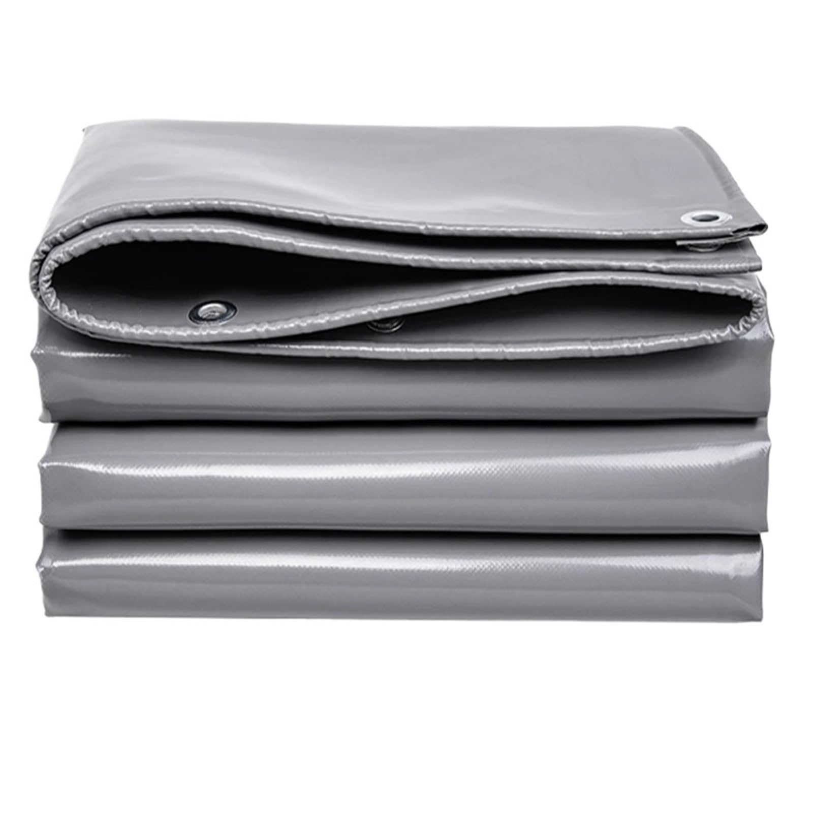 Telone Occhiellato Tela resistente grigia Addensare telone in PVC Tenda da campeggio esterna Baldacchino Pergola Riparo for il sole Capannone for auto Tenda for camion Telo di copertura Telo Antipiogg