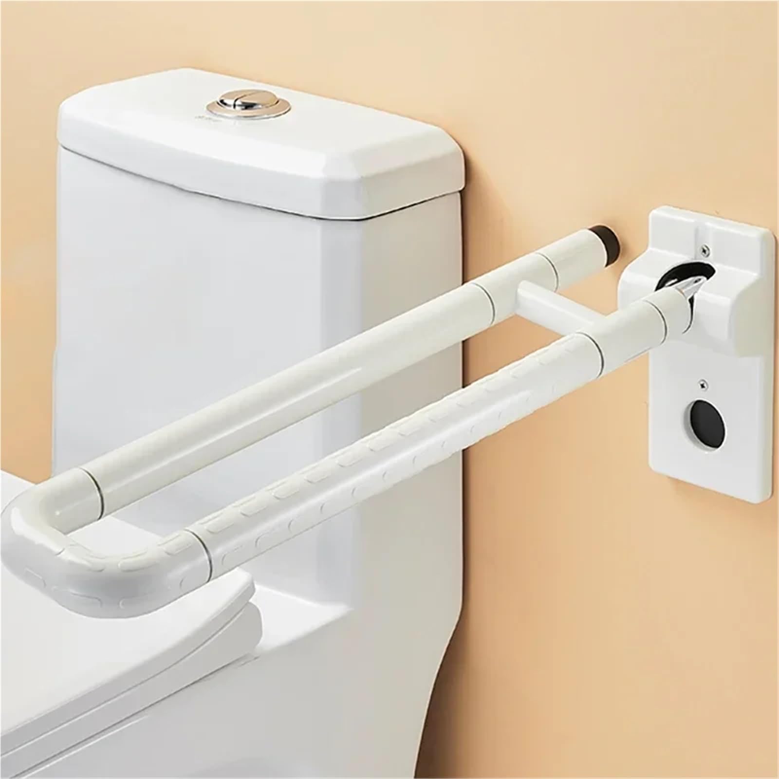 Barras de Apoyo para baños Pasamanos de baño para Ancianos, de Acero Inoxidable, Antideslizantes, para Ducha y baño(Yellow12x70cm)