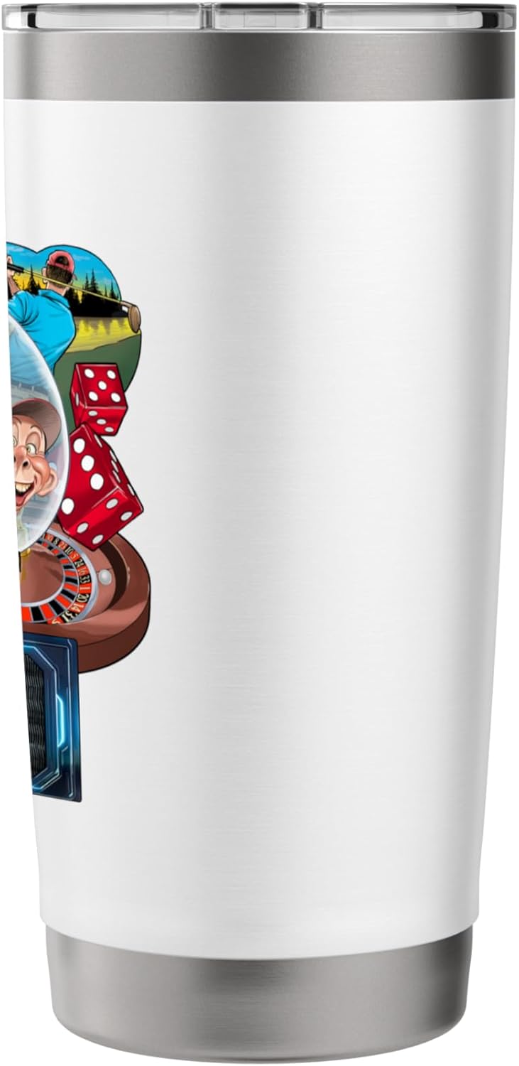 Jeff Dunham Verona, NY (2025) Stainless Steel Insulated Tumbler - Image 2