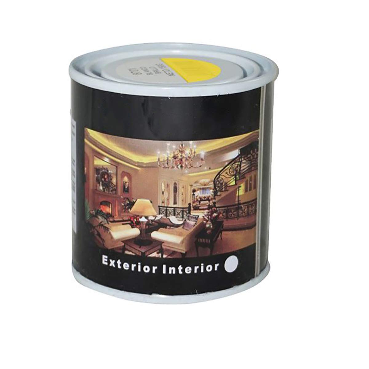 H HANSEL HOME Pintura Esmalte al Disolvente para Madera y Metal, Pintura Alquidica de Rápido Secado para Superfícies Interiores y Exteriores(Negro Satinado, 125 ML) — view 68