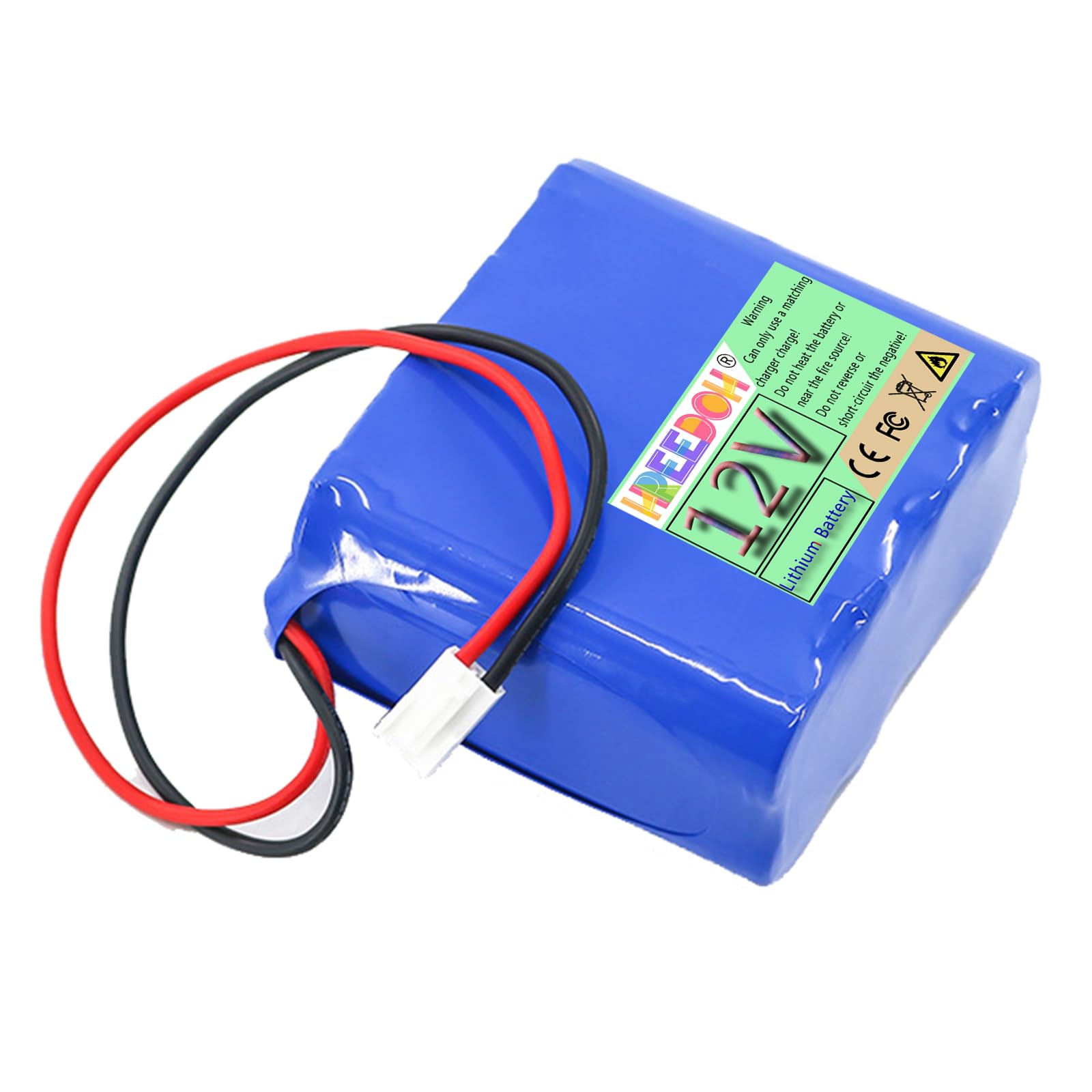 Amazon | FREEDOH 12V リチウム バッテリー パック 12V 3AH 4AH 5AH