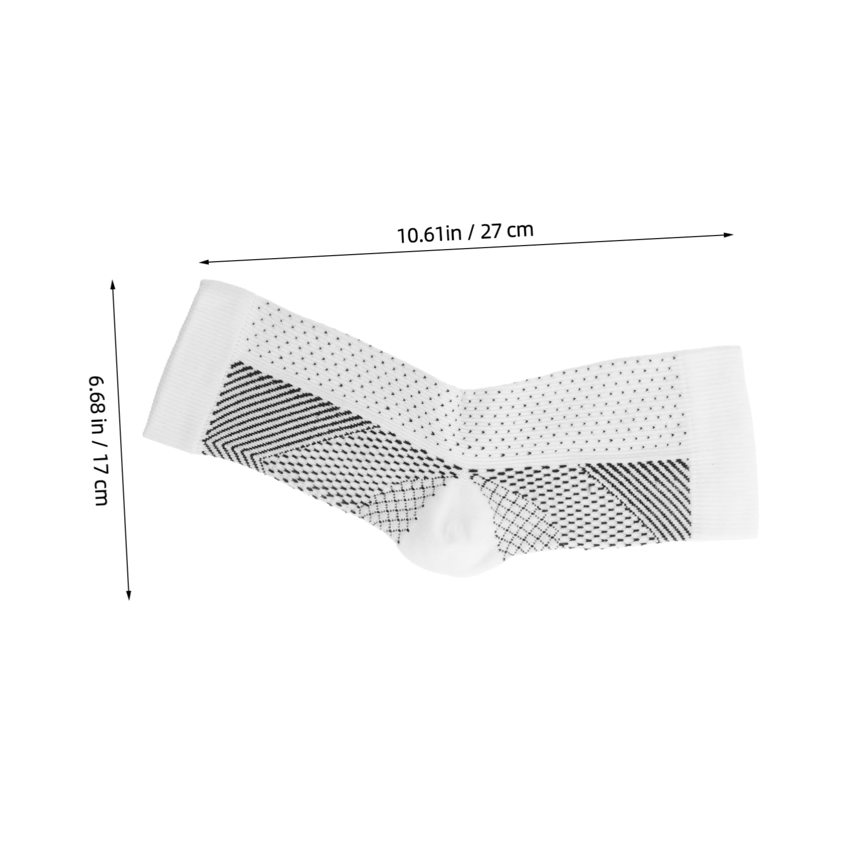 Hemoton Running Compression Socks for Men 3 Pairs High Elastic Ankle Brace for Basketball and Cycling