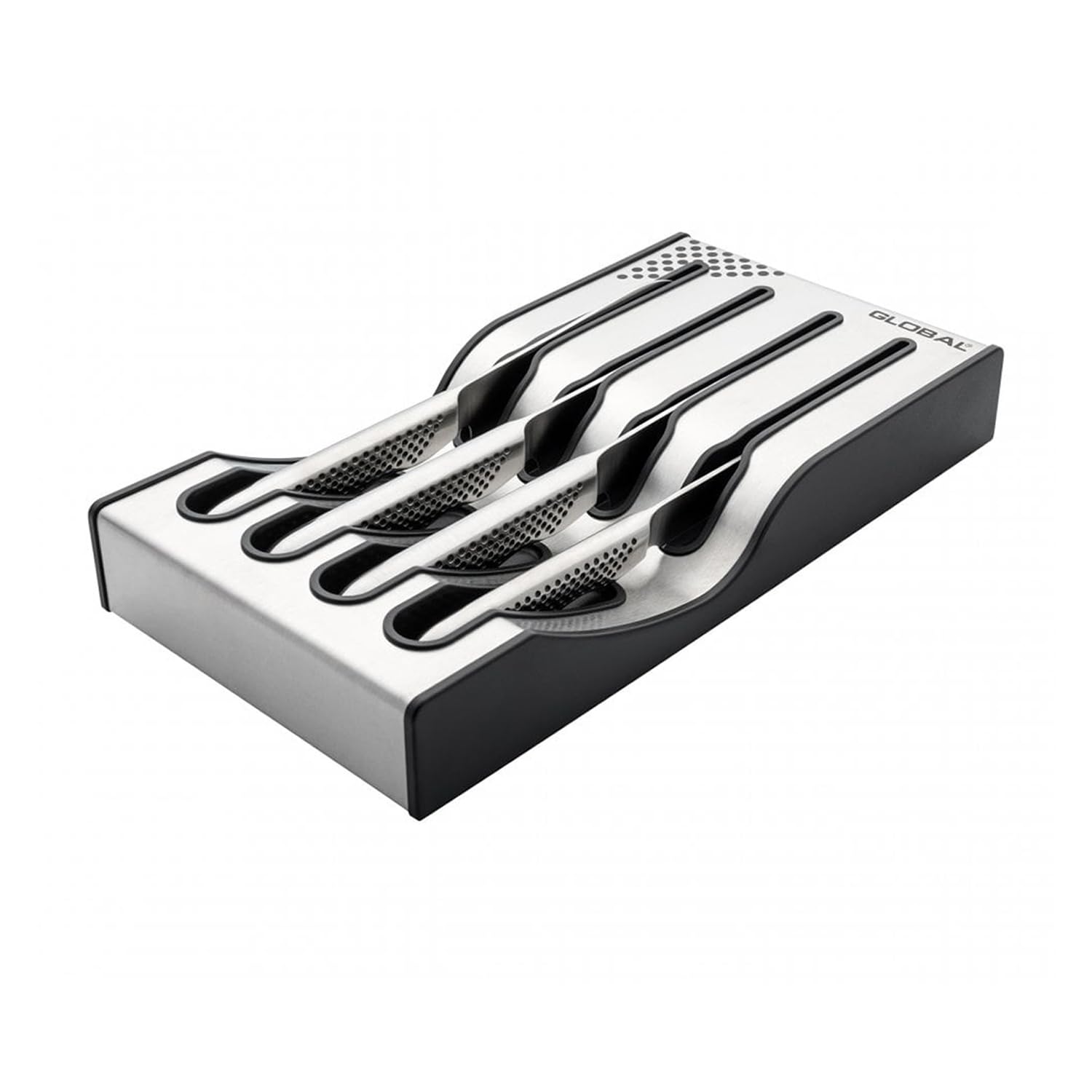 Knives ‘Little Essentials’ 4 Piece Knife Set with Storage Dock, CROMOVA 18 Stainless Steel, G-88/4003