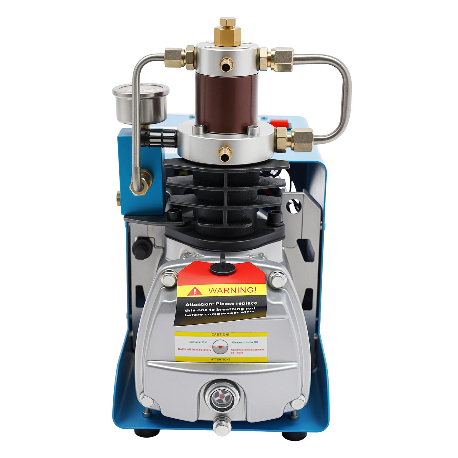 Wysokociśnieniowa pompa sprężarki powietrza 1800 W, 2800 obr./min, elektryczna pompa powietrza 30 mpa, sprężarka powietrza 22 gal/min, automatyczna pompa powietrza do samochodów, garaży, zaworów, prac