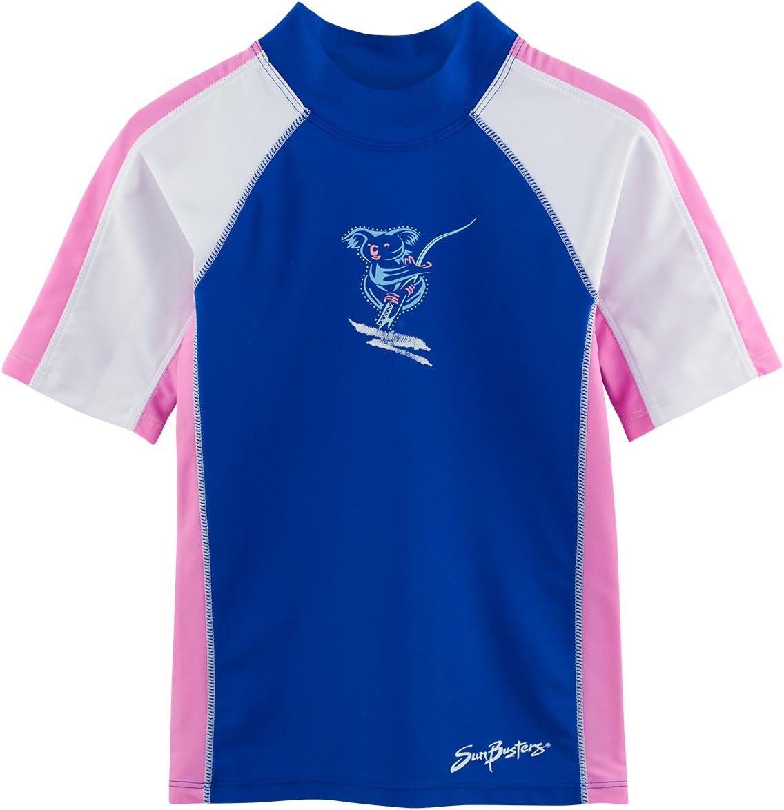 Girls Short Sleeve Rash Guard 12 mos - 12 yrs, UPF 50+ Sun Protection