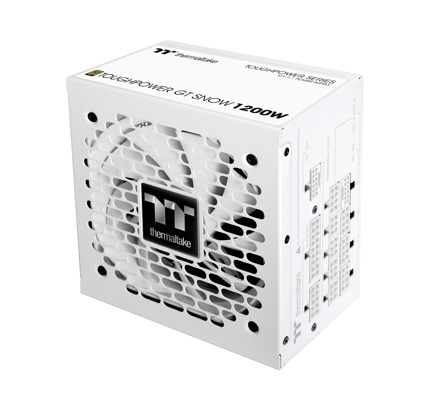 Thermaltake Toughpower GT 1200W | ATX 3.1 | PCIe 5.1 | 80+ GOLD | Modular | Snow