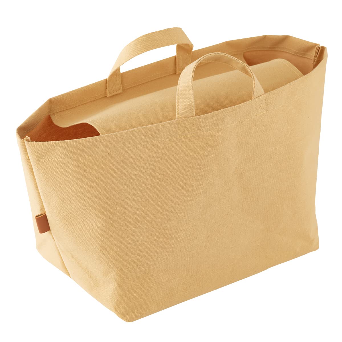 Amazon｜ぼん家具 トートバッグ型 収納 Lサイズ 35×25×28cm 無地 