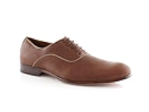 Men's Laced Matted Leather Oxford