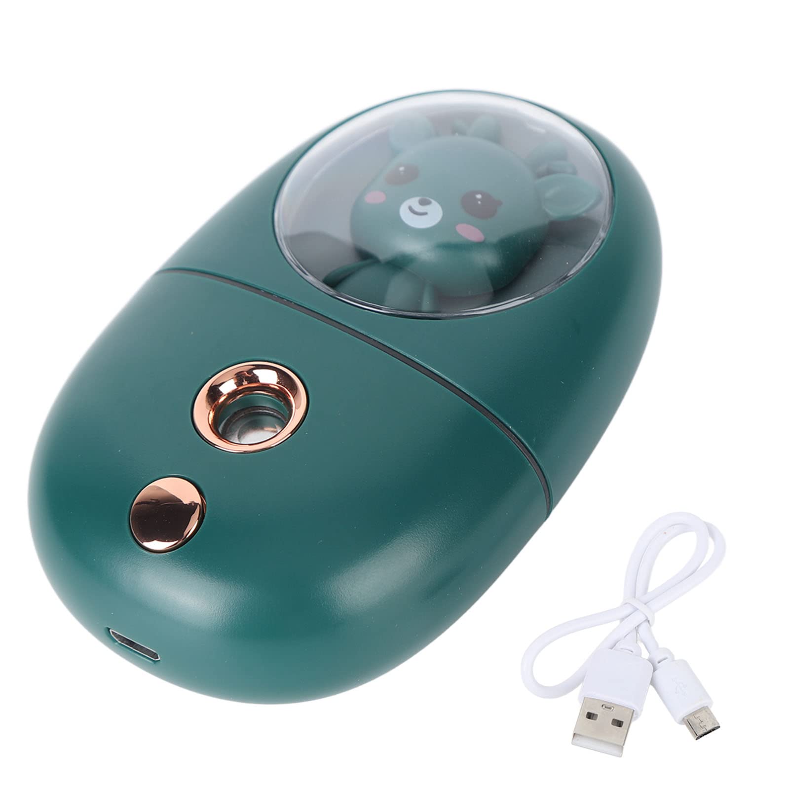 GLOGLOW Other Household Appliances Rechargeable Cute Animal Humidifier 35ml Ultrasonic Technology for Face and Eye Moisturizing Travel and