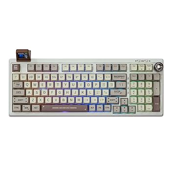 Amazon.com: EPOMAKER RT100 Retro Gaming Keyboard with