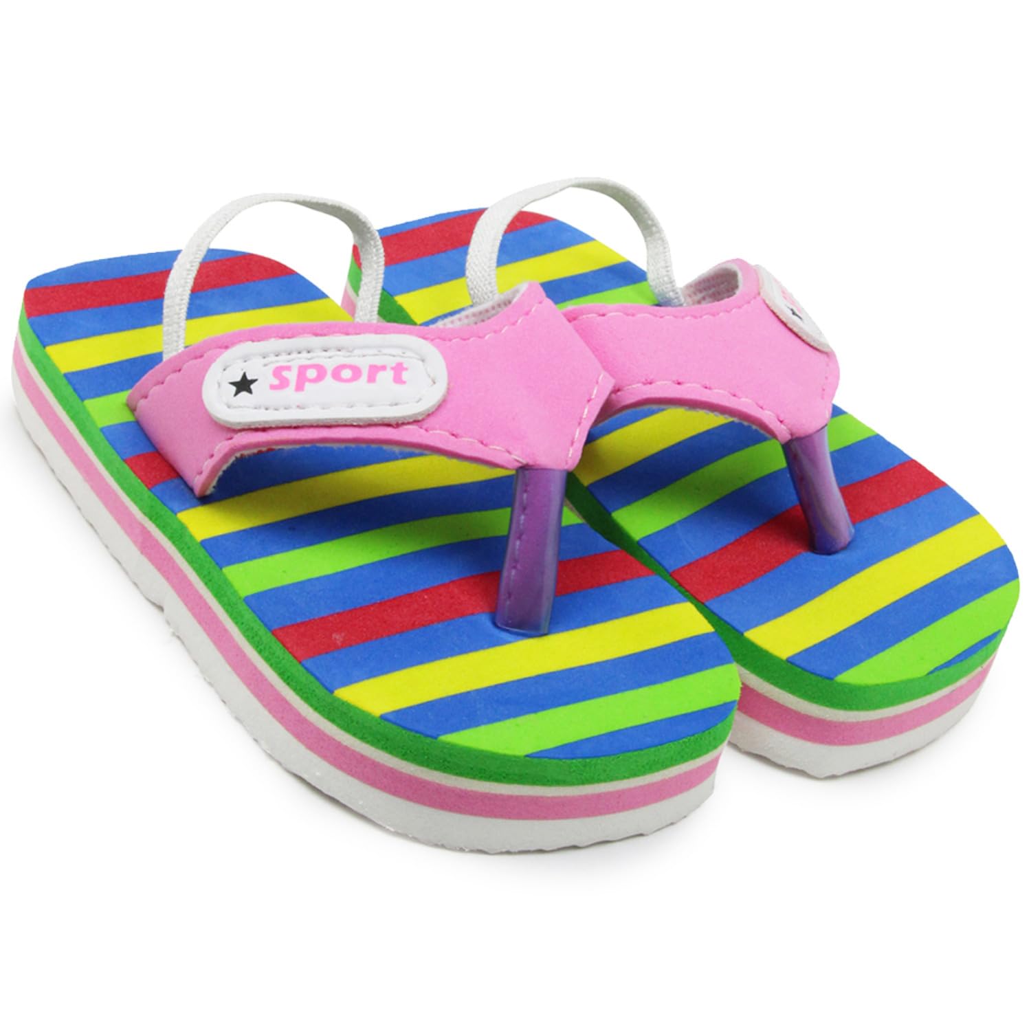 Neska Moda 12 To 18 Months Baby Boys & Girls EVA Chu Chu Sound Slippers cum Flip Flop (Pink,Blue)-BT2056 (B0CG3M4KQZ) Amazon Price History, Amazon Price Tracker