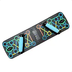 Prancha Flexão Push Up Aparelho Exercício 9 em1 Treino Multifuncional Performance Peito Ombro Costas Tríceps