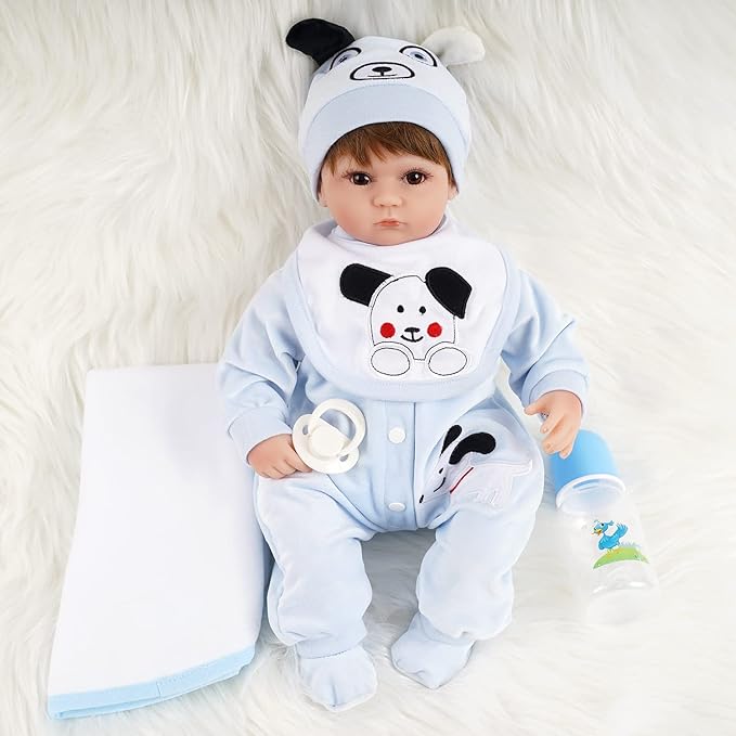 ENADOLL Reborn Baby Doll, Lifelike Newborn Baby Dolls Realistic 16 Inch